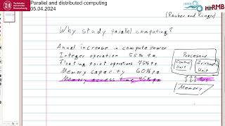 Parallel and Distributed Computing Lecture 1 [upl. by Zsuedat]