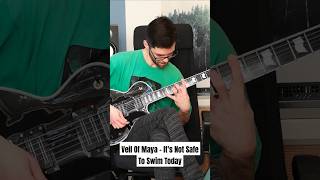 Veil Of Maya  Its Not Safe To Swim Today guitar cover [upl. by Erida79]