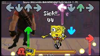 FNF spongebob parodies v4  Weenie v1 SCRAPPED [upl. by Gwendolin]