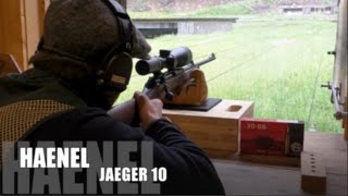 Zeroing a Haenel Jaeger 10 rifle [upl. by Htims746]