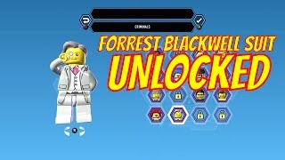 LEGO City Undercover Remastered Forrest Blackwell Suit Unlock Location and Free Roam Gameplay [upl. by Notloc]