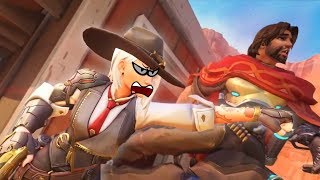 Triggering Muselk in Overwatch [upl. by Etz]