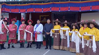 Sikyong Penpa Tsering la  Visited Sts Mussoorie School [upl. by Thomasa532]