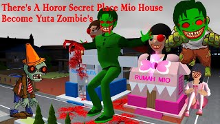 Theres A Horor Secret Place In Mio House Become Yuta Zombies ‼️ SAKURA SCHOOL SIMULATOR [upl. by Guimar]