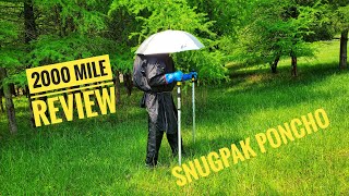 Snugpak Patrol Poncho 2000 mile review [upl. by Grim]