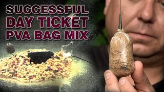 SUPER successful DAY TICKET PVA Bag Mix  HOWTO [upl. by Stavros]