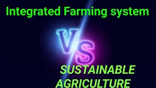 Integrated Farming system  Sustainable Agriculture [upl. by Lisandra]