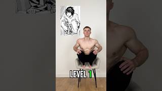 Manga poses level 1 to 10  anime workout gym training flexibility mobility amazing exercise [upl. by Albertina721]