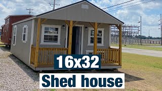 Shed house delivery and tour [upl. by Inatsed]