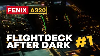 Fenix A320 V2 Block 1  Flightdeck After dark 1  MSFS [upl. by Elston]