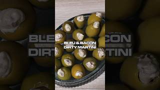 The Best Homemade Stuffed Olives Delicious Bacon Blue Dirty Martini Recipe [upl. by Spears501]