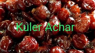 Kuler Achar  Kuler Tok Jhal Misti Achar  Kuleracharinbengali Achar [upl. by Adnoluy]