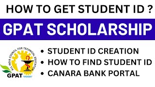 GPAT SCHOLARSHIP 2023  HOW TO GET STUDENT ID FROM COLLEGE  GPAT Stipend update [upl. by Linell]