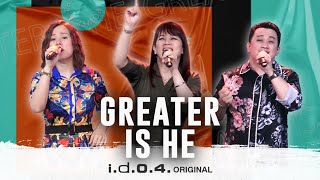 GREATER IS HE  IDO4 Official Video Praise and Worship Song with Lyrics [upl. by Merwin]