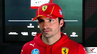 Carlos Sainz Very comfortable with the car  FP2 Interview Mexico City GP 2024 [upl. by Attaymik]