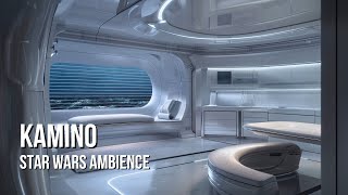 Kamino Apartment  Star Wars Ambience  Cozy Thunderstorm Sleep Aid [upl. by Alinoel]