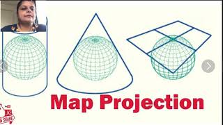 Types of Map Projections [upl. by Rekcut]