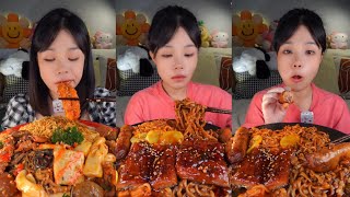 MUKBANG  ASMR  EATING FOOD 152 [upl. by Woodring]