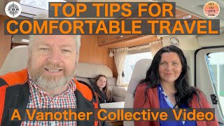 HACKS for Travelling in COMFORT A Vanother Collective Video [upl. by Ztnarf255]