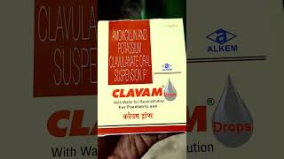 CLAVAM Drops Clavam drops in bengali review Benefits  Dous Mrp sideeffectsBest Antibiotice [upl. by Hedy600]