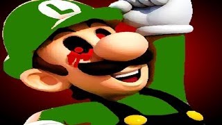 Luigi Game EXE 1END  Indie Horror Moving On Up Download [upl. by Yates]