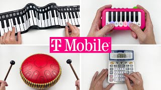 TMobile commercial jingle on cool different instruments [upl. by Harbard]