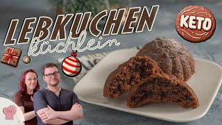 🎄 Schnelle Low Carb LebkuchenKüchlein  Perfekt für Weihnachten [upl. by Inkster]