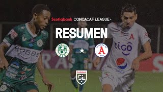 Scotiabank Concacaf League 2022 Resumen  Verdes vs Alianza FC [upl. by Allemaj993]