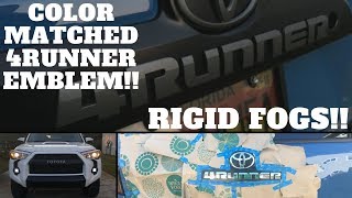 HOW TO INSTALL RIGID INDUSTRIES FOGS  TOYOTA 4RUNNER [upl. by Sliwa]