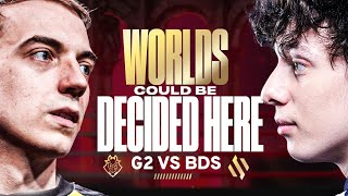 WORLDS DECIDING BEST OF 5  G2 VS BDS  LEC SEASON FINALS 2024  CAEDREL [upl. by Hawkie]