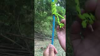 Perfect rope knot skill and great work rope knot shorts [upl. by Isolda]