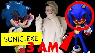 SONICEXE 3AM CHALLENGE GONE WRONG SCARY [upl. by Adnaral]