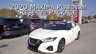 Preowned 2020 Maxima Platinum Reserve Package at Nissan of Cookeville [upl. by Alyn103]