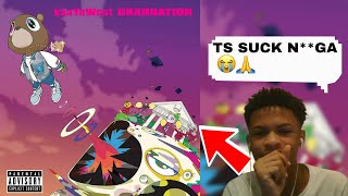 KANYE GOT CARRIED  Kanye West  Graduation album reaction [upl. by Daub151]