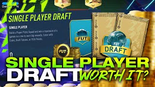 Are Single Player Drafts WORTH IT FIFA 22 Draft Rewards EXPLAINED [upl. by Rossner392]