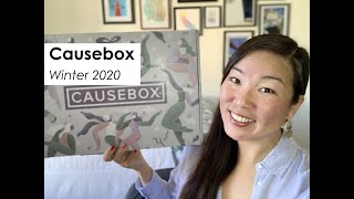 Causebox  Winter 2020 [upl. by Norean394]