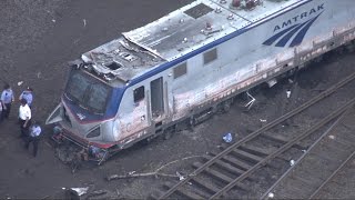 Amtrak Train Derailment New Crash Details Emerge [upl. by Hersch695]