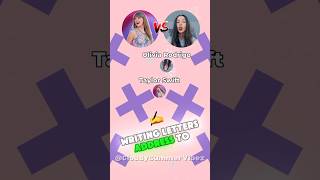 Taylor Swift VS Olivia Rodrigo Singing Evermore Taylors Version [upl. by Ahsirtal]