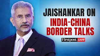 LIVE Indias EAM Jaishankar Says quot75 of Disengagement Problems Sorted Out with Chinaquot [upl. by Valenza614]