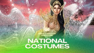 MSU 2024 NATIONAL COSTUMES THAILAND [upl. by Catharina]