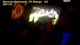 Borussia Dortmund  FC Malaga 32  Livekommentar  Kneipenvideo 09042013 [upl. by Alliuqaj]