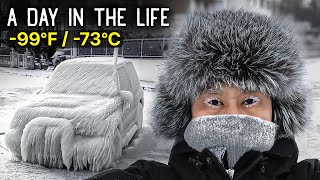 SURVIVAL ONE DAY in the WORLDS COLDEST PLACE YAKUTIA [upl. by Ferne]