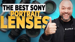 The Best Sony Portrait Photography Lenses A7III A1 A7RIV [upl. by Rosio344]