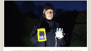 Listening to Pipistrelle Bats Using Bat Detectors [upl. by Nomelif125]