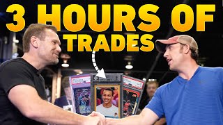 3 Hours of Negotiating BIG Card Trades 🤝 🔥 [upl. by Imogene]