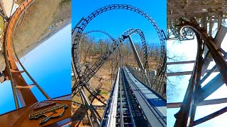 Every Roller Coaster at Silver Dollar City 2024 Edition Front Seat POVs [upl. by Suoicserp]