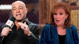 Joe Rogan mocks ‘The View’ after cohost Joy Behar jokes about him believing in ‘dragons’ [upl. by Nerad]