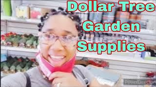 Dollar Tree Garden Supplies Walkthrough  Looking For My Indoor Garden Supplies [upl. by Clorinda864]