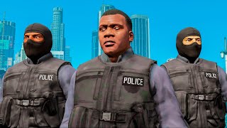 100 DIAS NA SWAT DO GTA 5  O FILME [upl. by Ennazus]