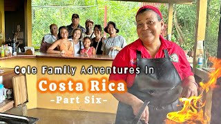 Cole Family in Costa Rica Part 6 Coffee Farm Tour and Cooking Lesson [upl. by Kwok]